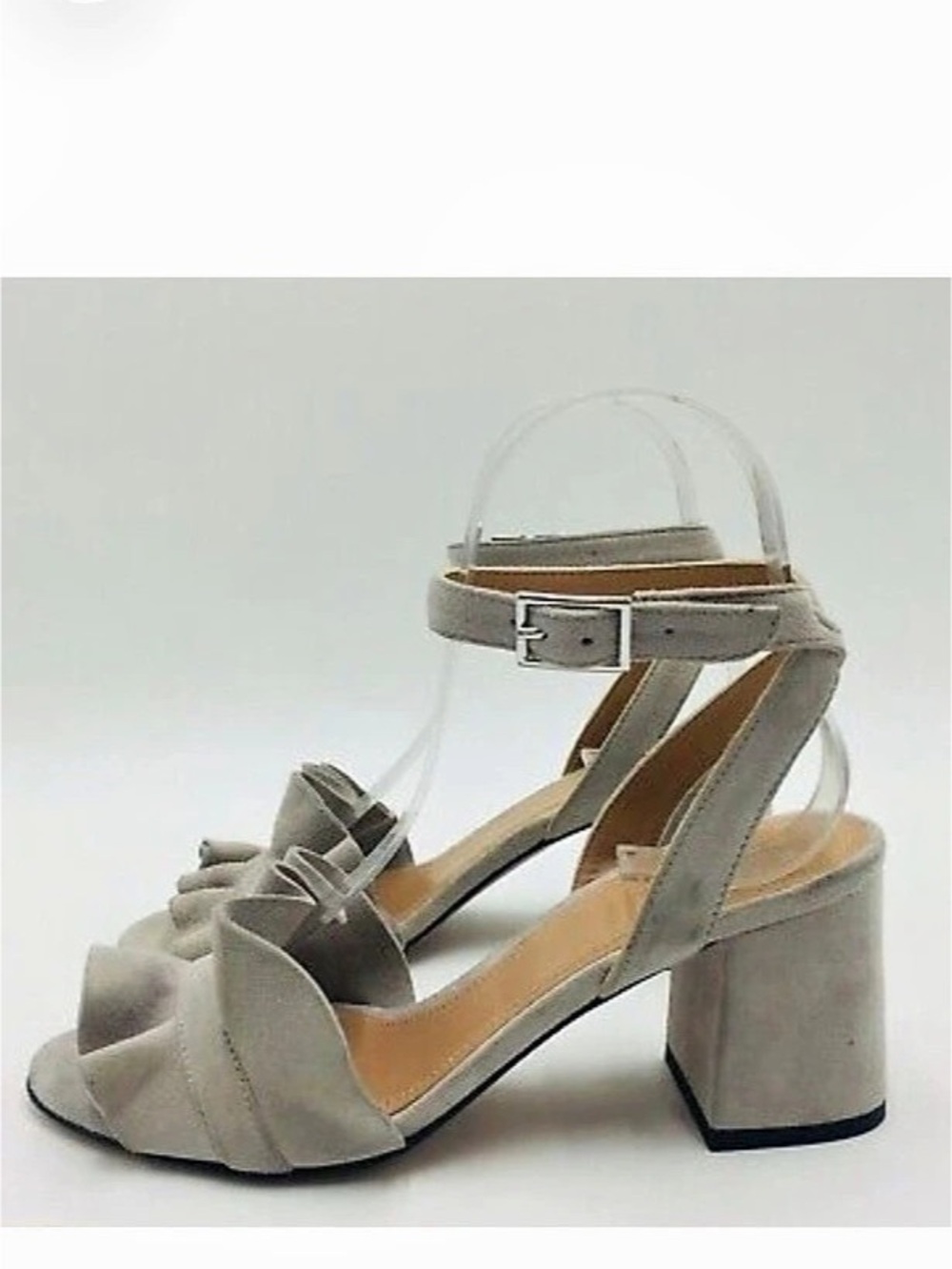 Lewit Lucina Gray Ruffle Heels EU 371⁄2